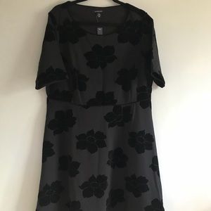 Lands End NWT size 1x black dress
